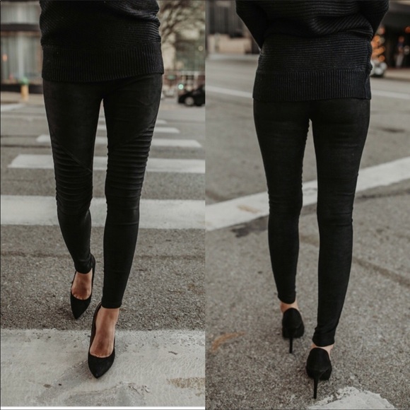 ❤️Italian suede moto leggings - Picture 5 of 8